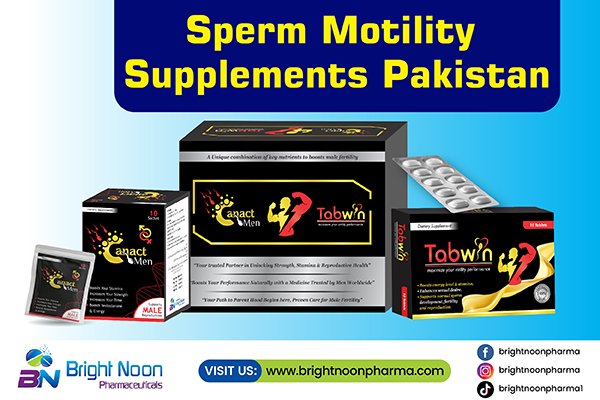 Sperm Motility Supplements Pakistan